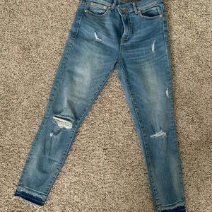Dynamite High Rise Distressed Jeans